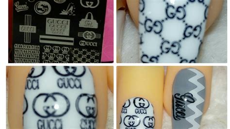 gucci nail art stamp|Gucci nail art stamping plate.